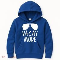 Vacay Mode Cute Vacation Summer Gift Kids Hoodie thumb 0