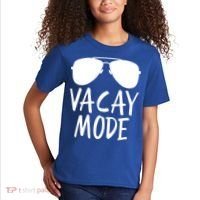 Vacay Mode Cute Vacation Summer Gift Kids T-Shirt thumb 2