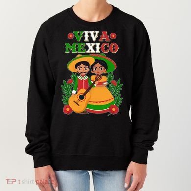 Viva Mexico Celebrate Mexican Independence Day Women's Sweatshirt