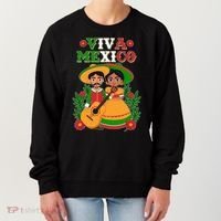 Viva Mexico Celebrate Mexican Independence Day Women's Sweatshirt thumb 0