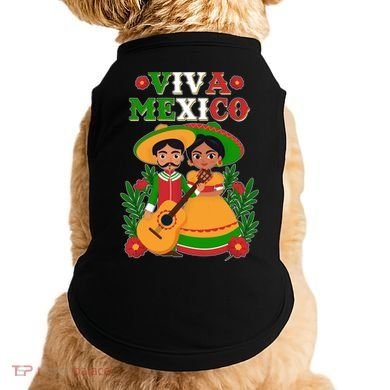 Viva Mexico Celebrate Mexican Independence Day Doggie Tank