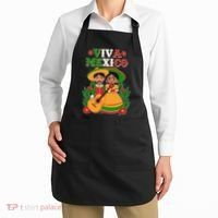 Viva Mexico Celebrate Mexican Independence Day Apron thumb 2