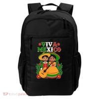Viva Mexico Celebrate Mexican Independence Day Backpack thumb 0