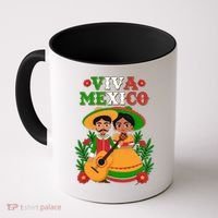 Viva Mexico Celebrate Mexican Independence Day Coffee Mug thumb 0