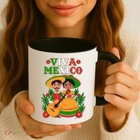 Viva Mexico Celebrate Mexican Independence Day Coffee Mug thumb 3