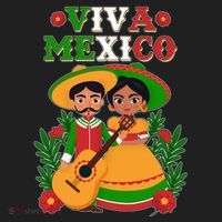 Viva Mexico Celebrate Mexican Independence Day Beanie thumb 2