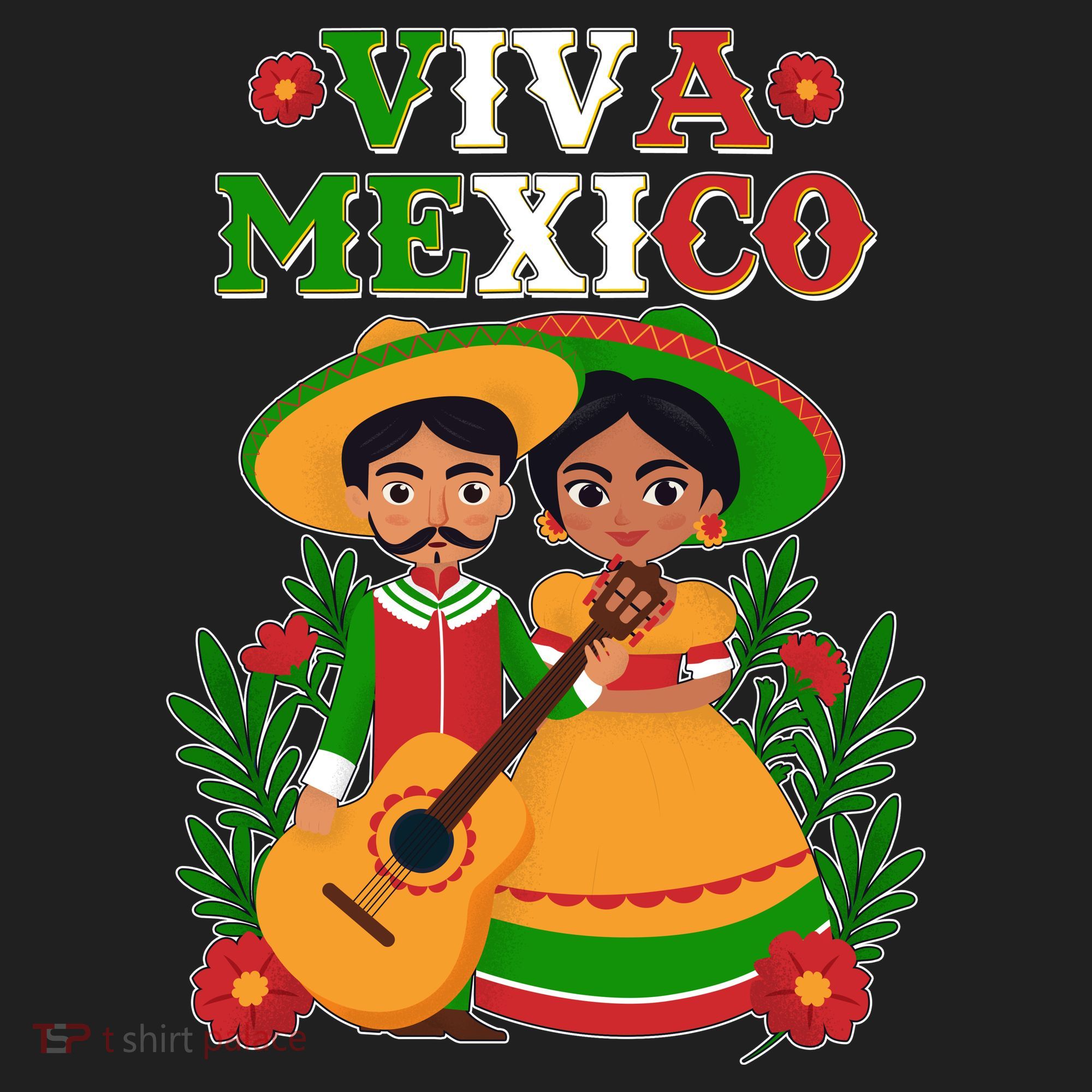 Viva Mexico Celebrate Mexican Independence Day Beanie