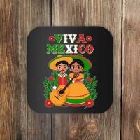Viva Mexico Celebrate Mexican Independence Day Coaster thumb 0