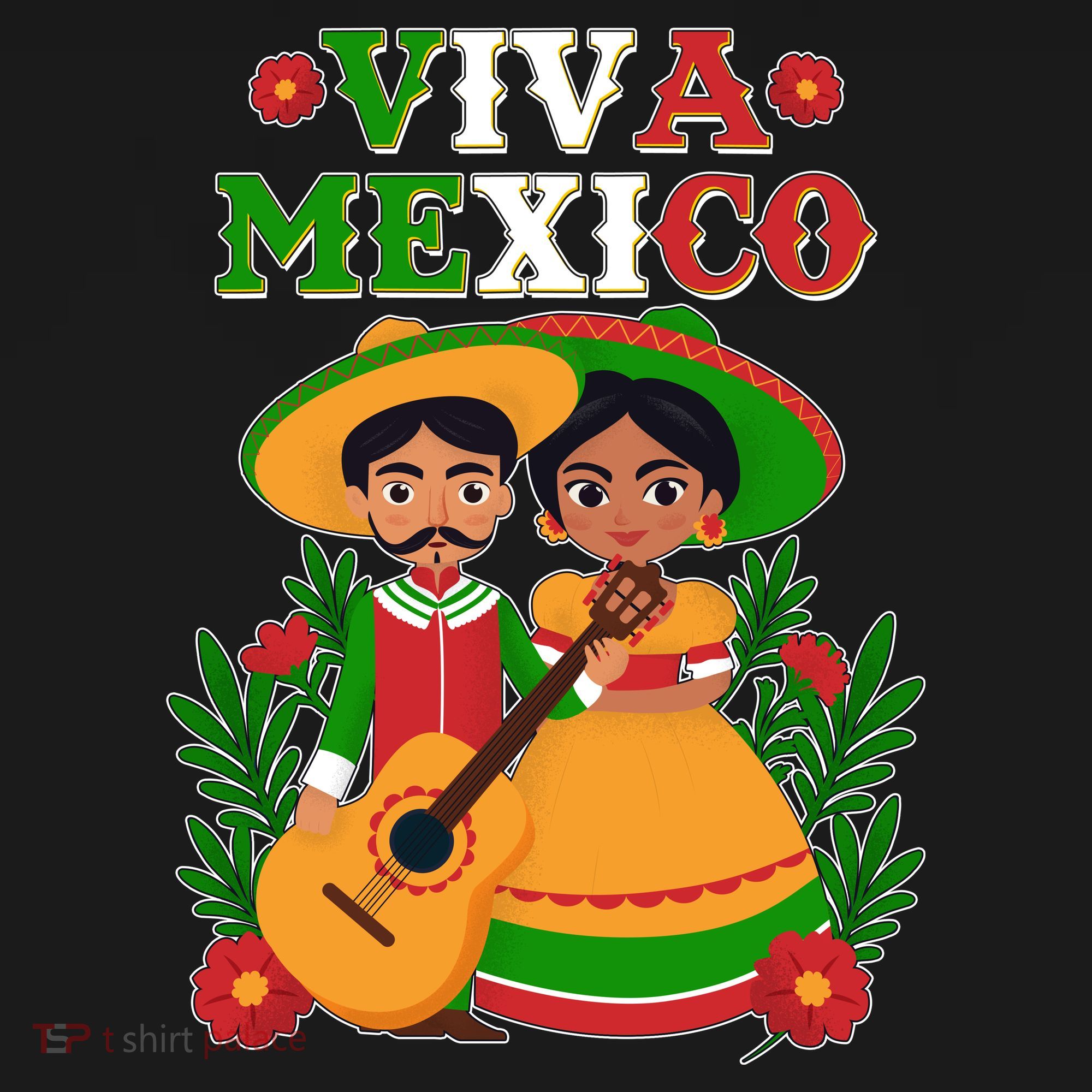 Viva Mexico Celebrate Mexican Independence Day Coaster