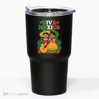 Viva Mexico Celebrate Mexican Independence Day Tumbler thumb 0
