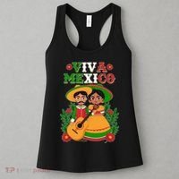 Viva Mexico Celebrate Mexican Independence Day Women's Tank Top thumb 3