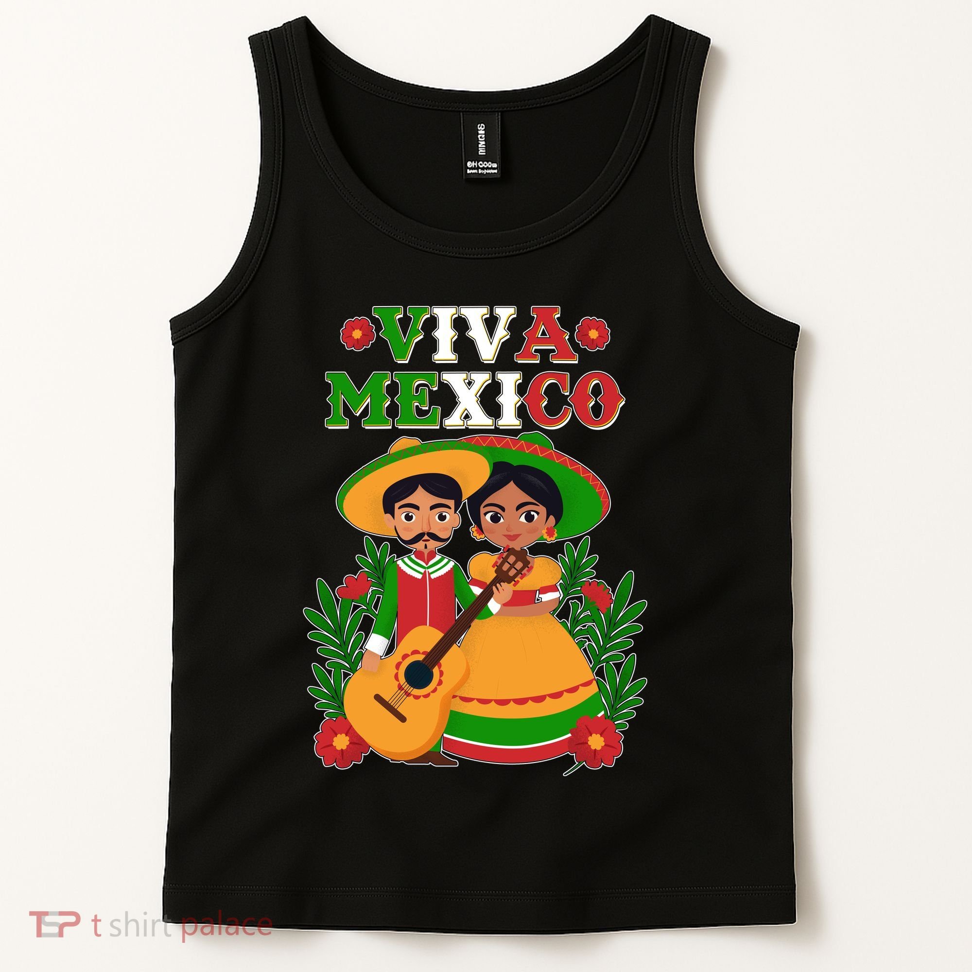 Viva Mexico Celebrate Mexican Independence Day Tank Top