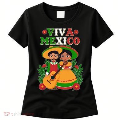 Viva Mexico Celebrate Mexican Independence Day Women's T-Shirt
