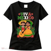 Viva Mexico Celebrate Mexican Independence Day Women's T-Shirt thumb 0