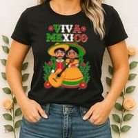 Viva Mexico Celebrate Mexican Independence Day Women's T-Shirt thumb 2