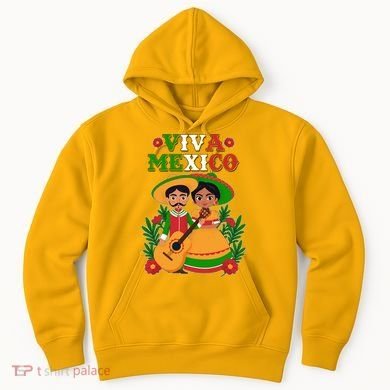 Viva Mexico Celebrate Mexican Independence Day Hoodie