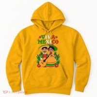 Viva Mexico Celebrate Mexican Independence Day Hoodie thumb 0