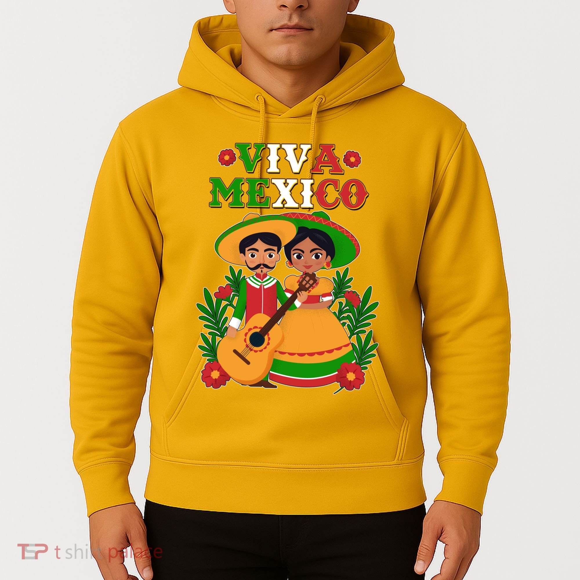 Viva Mexico Celebrate Mexican Independence Day Hoodie
