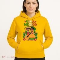Viva Mexico Celebrate Mexican Independence Day Hoodie thumb 5