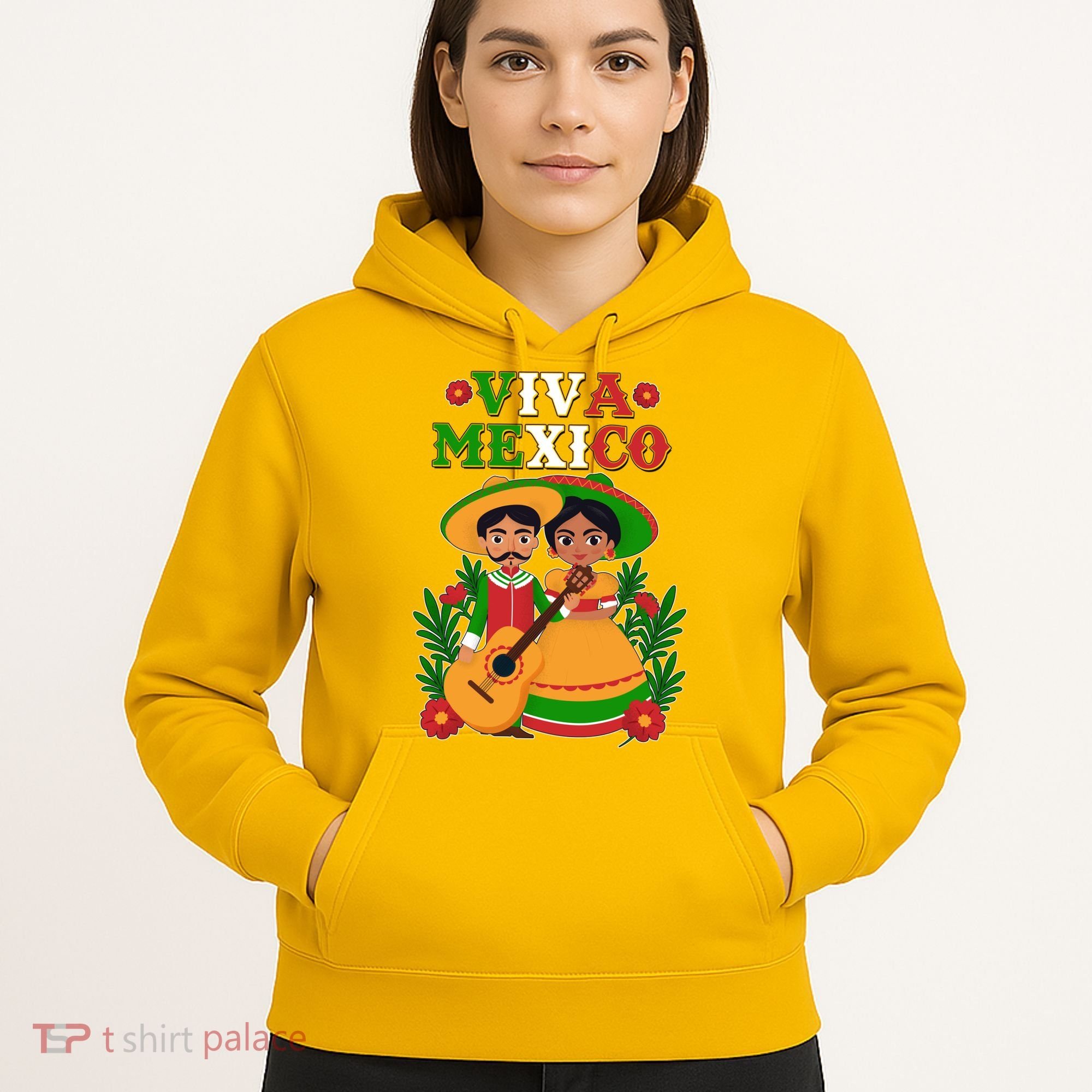 Viva Mexico Celebrate Mexican Independence Day Hoodie