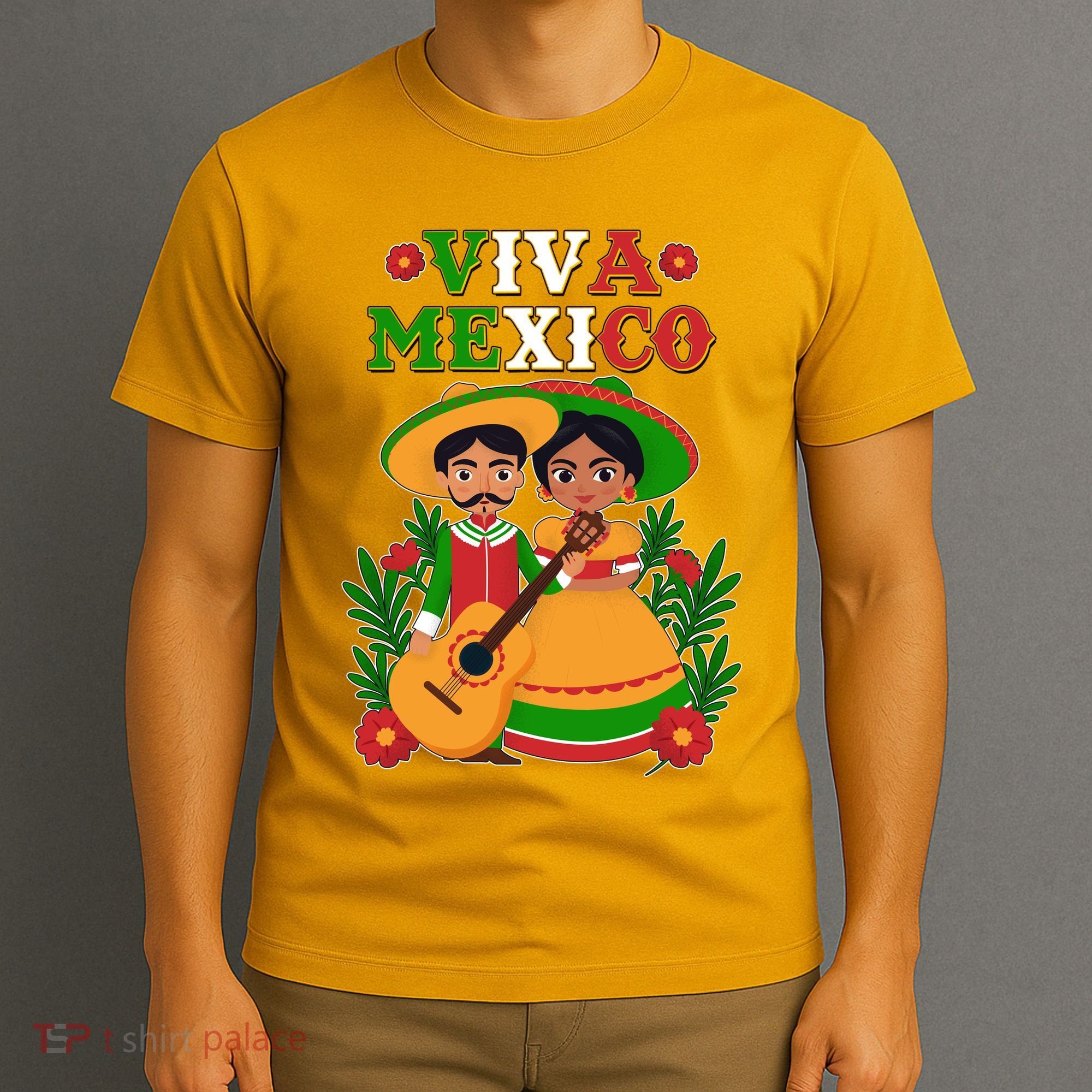Viva Mexico Celebrate Mexican Independence Day T-Shirt