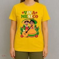Viva Mexico Celebrate Mexican Independence Day T-Shirt thumb 4