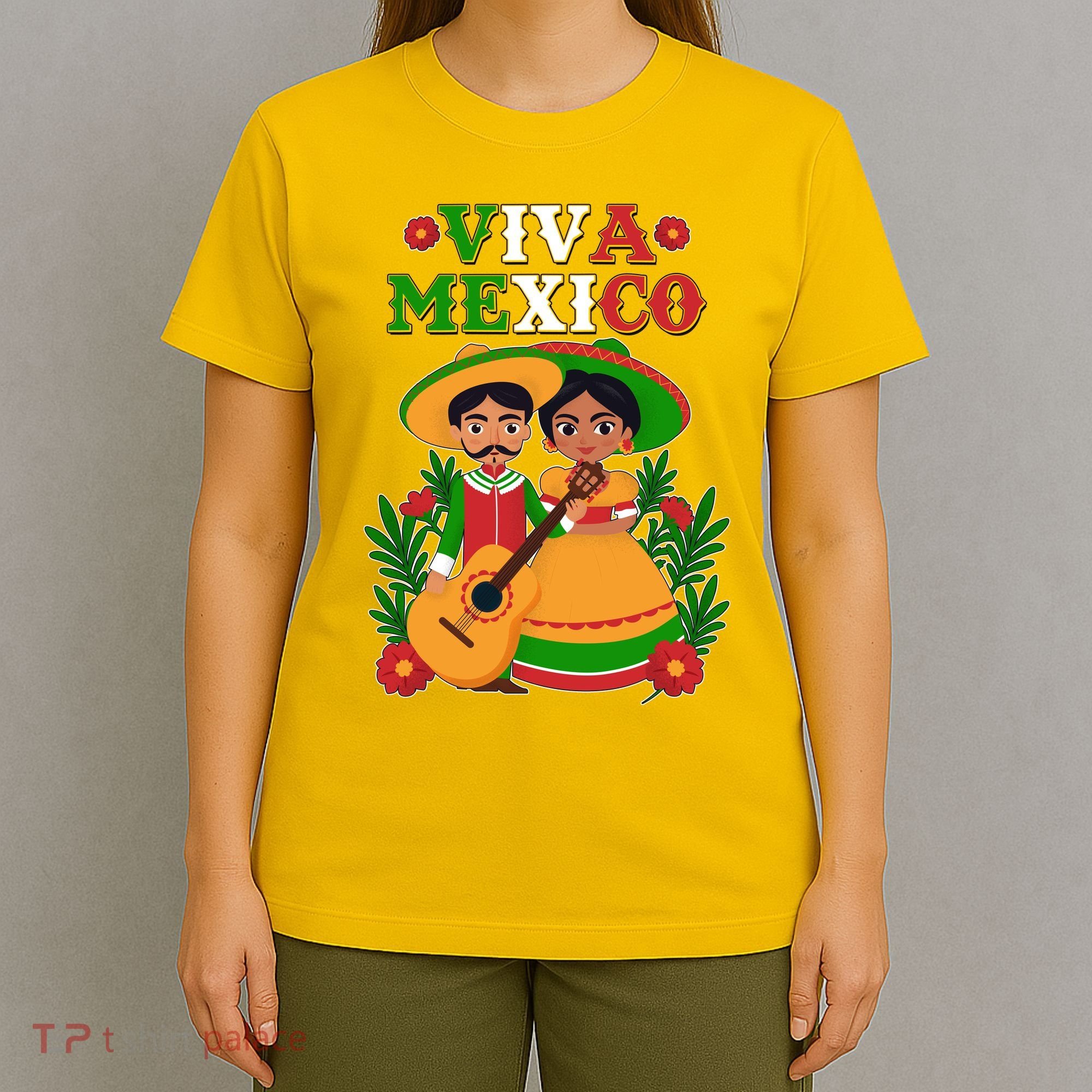 Viva Mexico Celebrate Mexican Independence Day T-Shirt