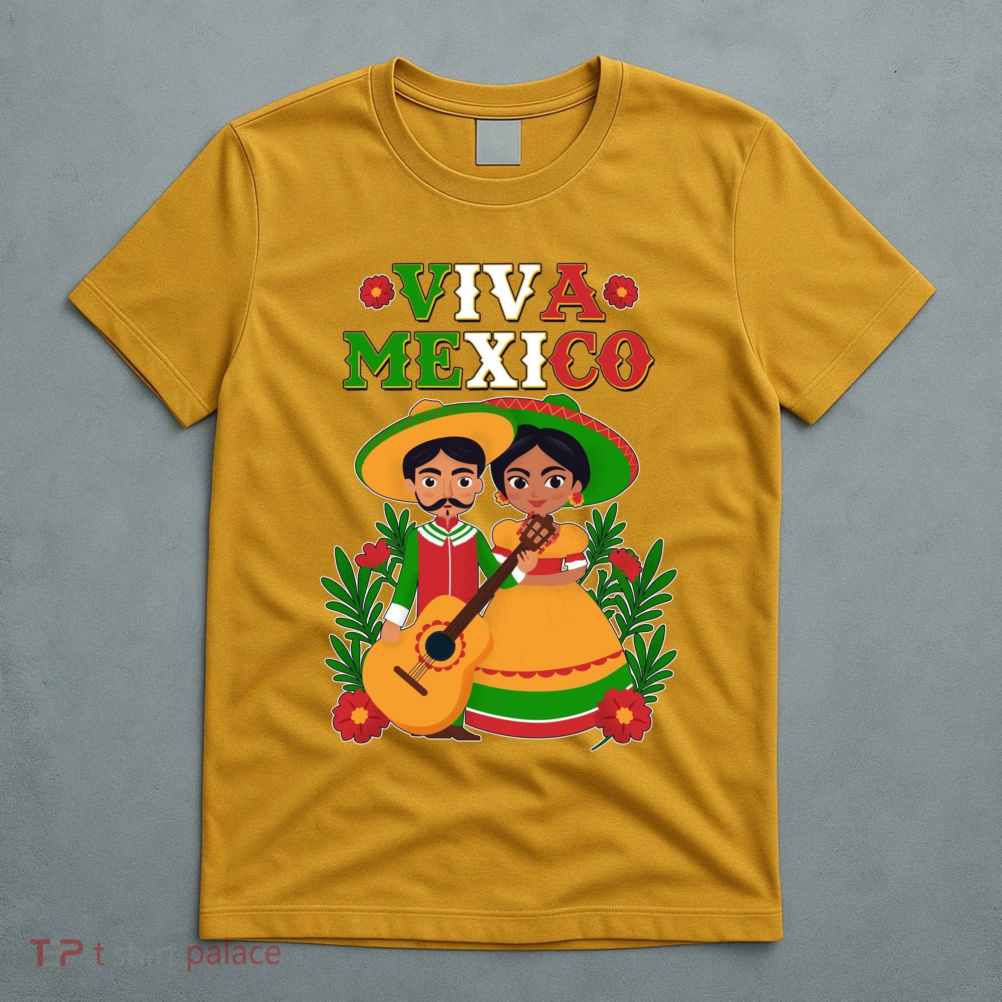 Viva Mexico Celebrate Mexican Independence Day T-Shirt