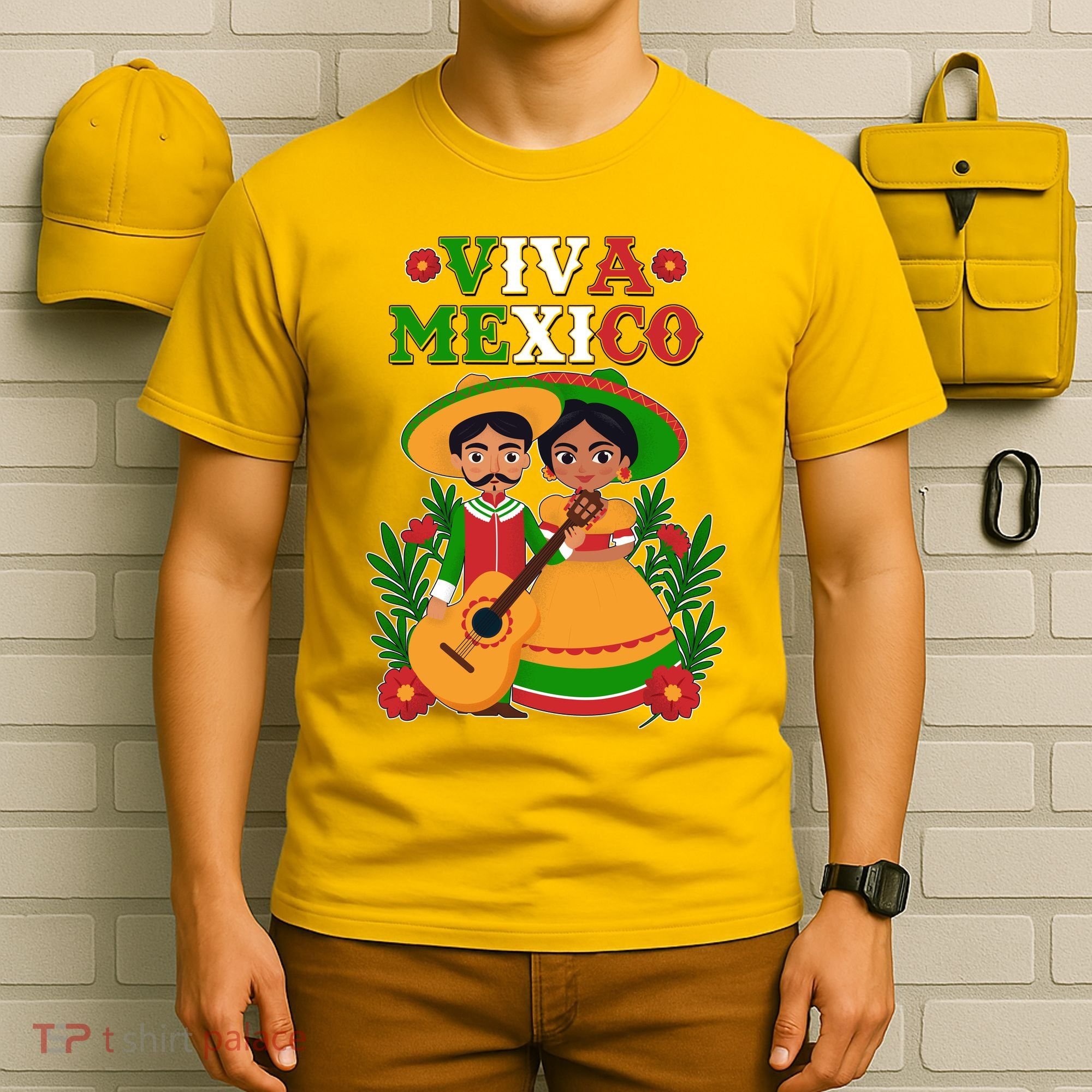 Viva Mexico Celebrate Mexican Independence Day T-Shirt
