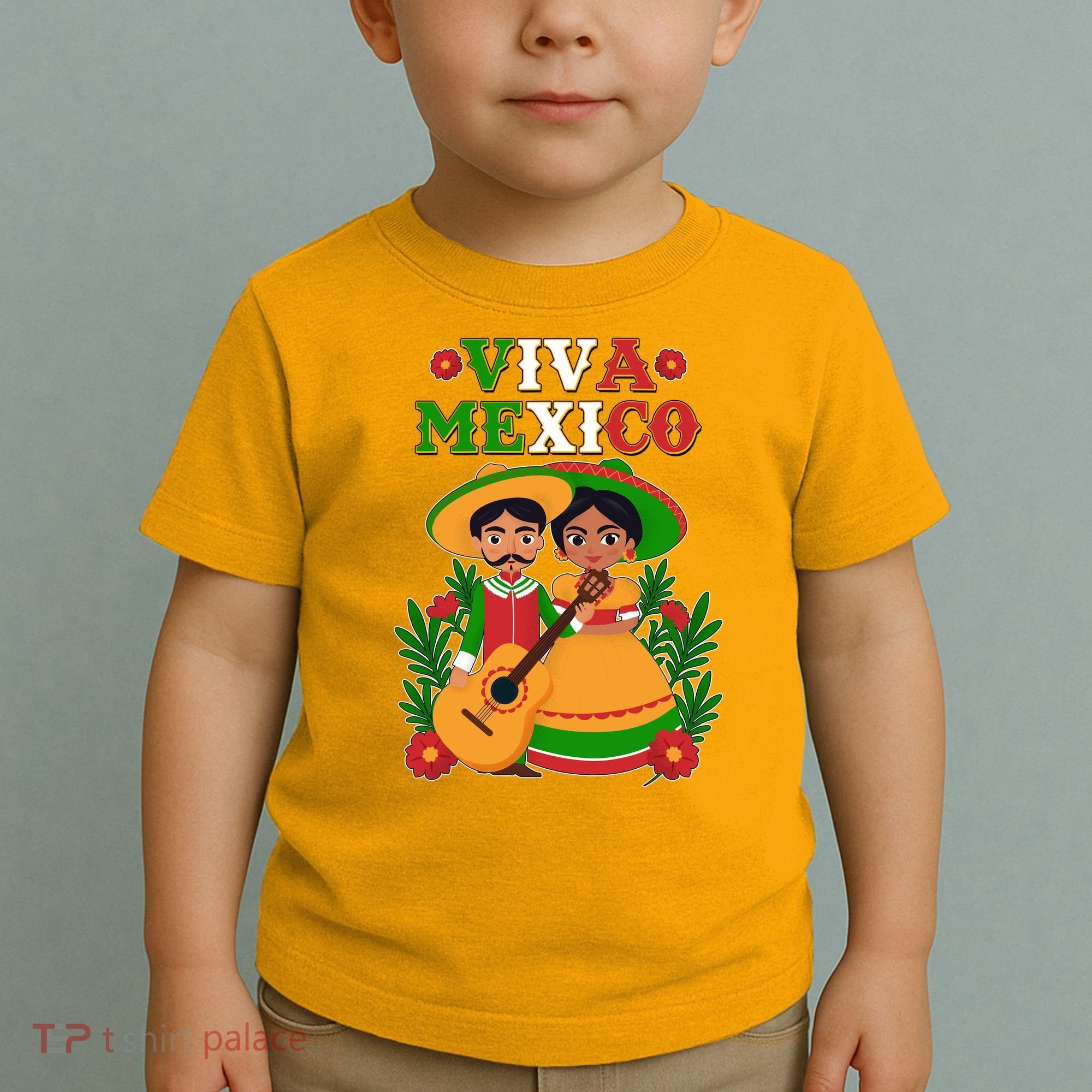 Viva Mexico Celebrate Mexican Independence Day Toddler T-Shirt
