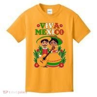 Viva Mexico Celebrate Mexican Independence Day Kids T-Shirt thumb 0