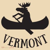 Vermont Moose Canoe Vacation T Tote Bag thumb 4