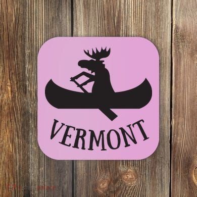 Vermont Moose Canoe Vacation T Coaster