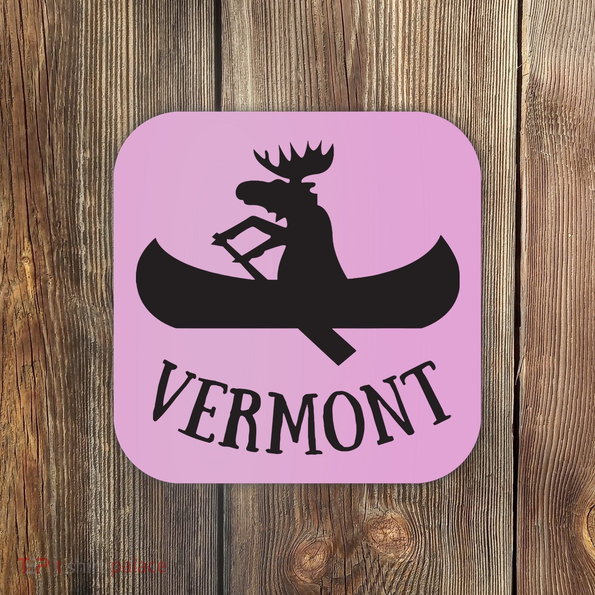 Vermont Moose Canoe Vacation T Coaster