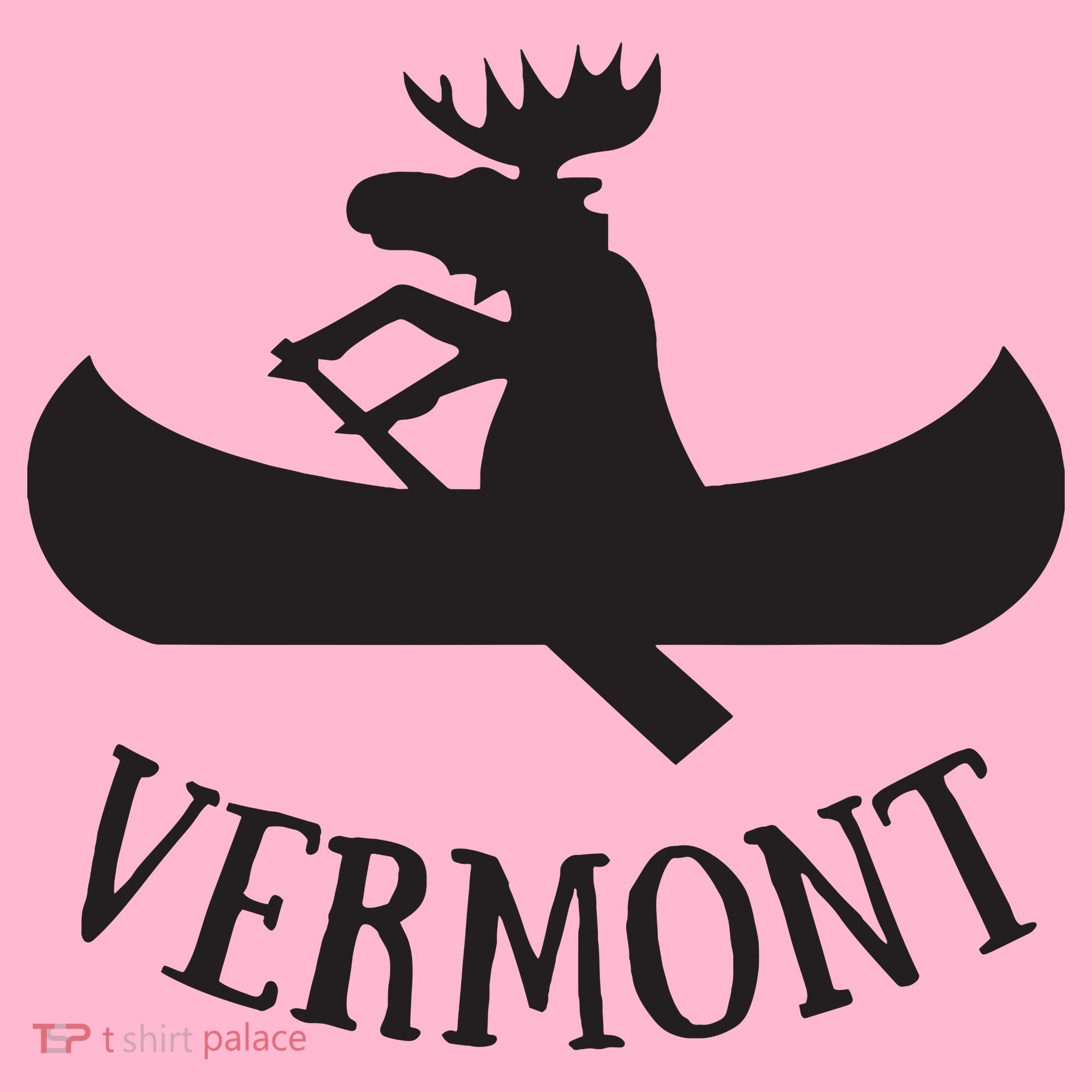 Vermont Moose Canoe Vacation T Coaster