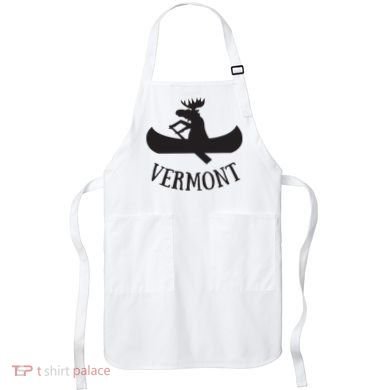 Vermont Moose Canoe Vacation T Apron