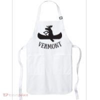 Vermont Moose Canoe Vacation T Apron thumb 0