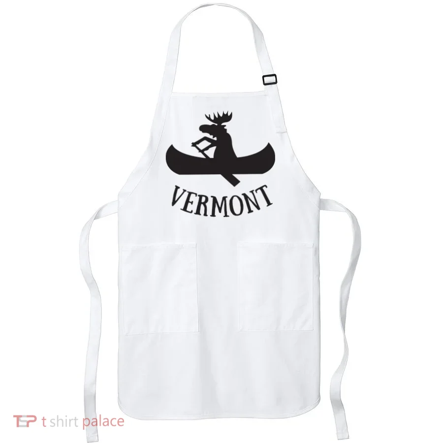 Vermont Moose Canoe Vacation T Apron