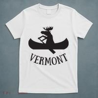 Vermont Moose Canoe Vacation T T-Shirt thumb 5