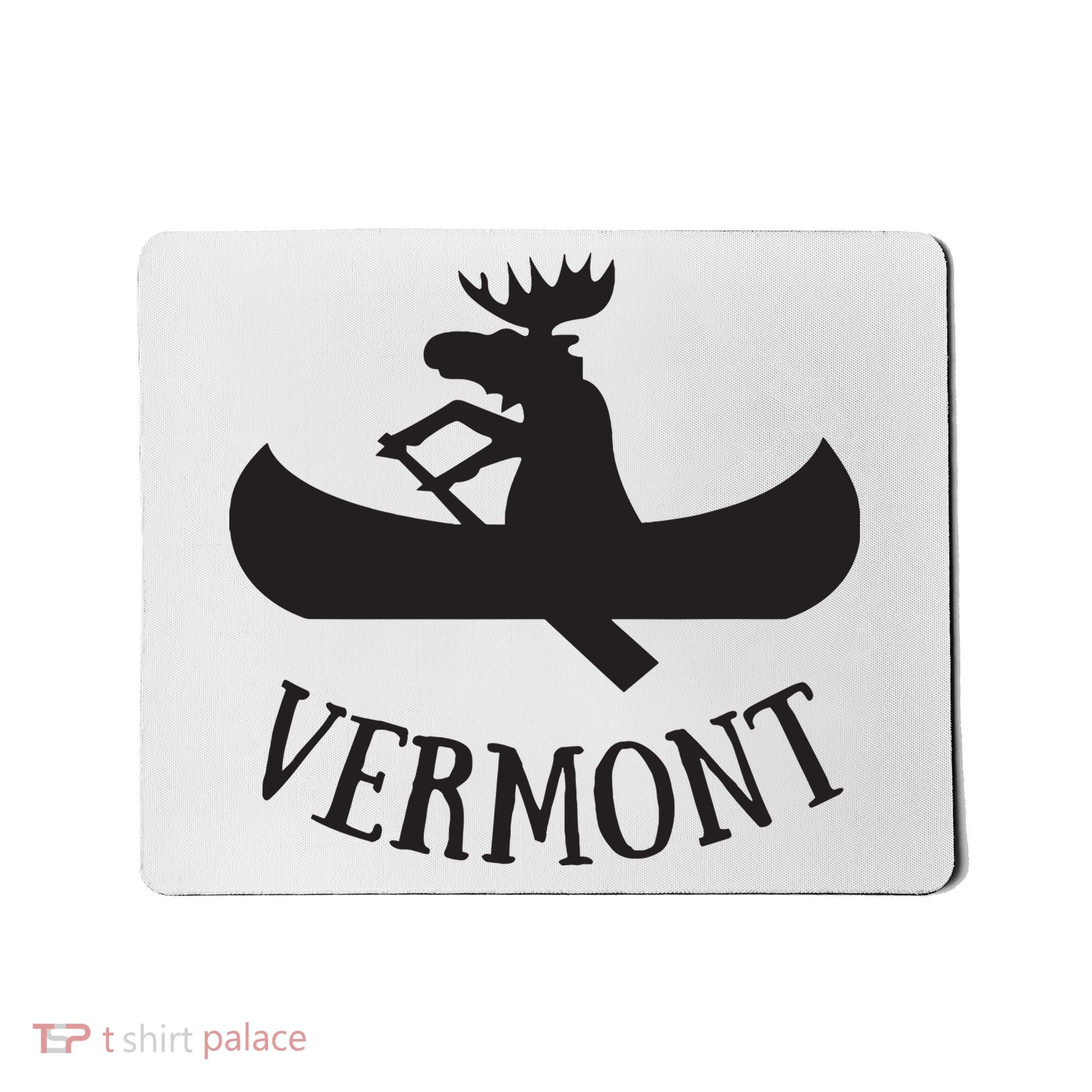 Vermont Moose Canoe Vacation T Mousepad