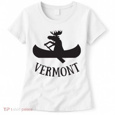 Vermont Moose Canoe Vacation T Women's T-Shirt