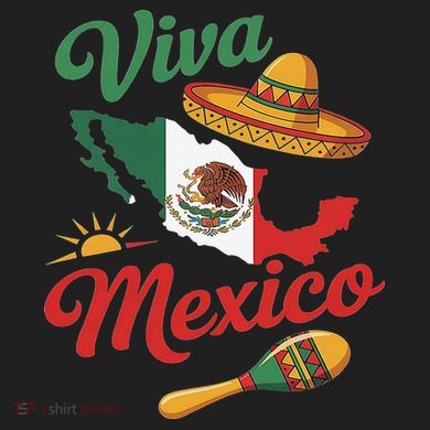 Viva Mexico Cinco De May Design With Map Mexican Flag Five-Panel Snapback Cap
