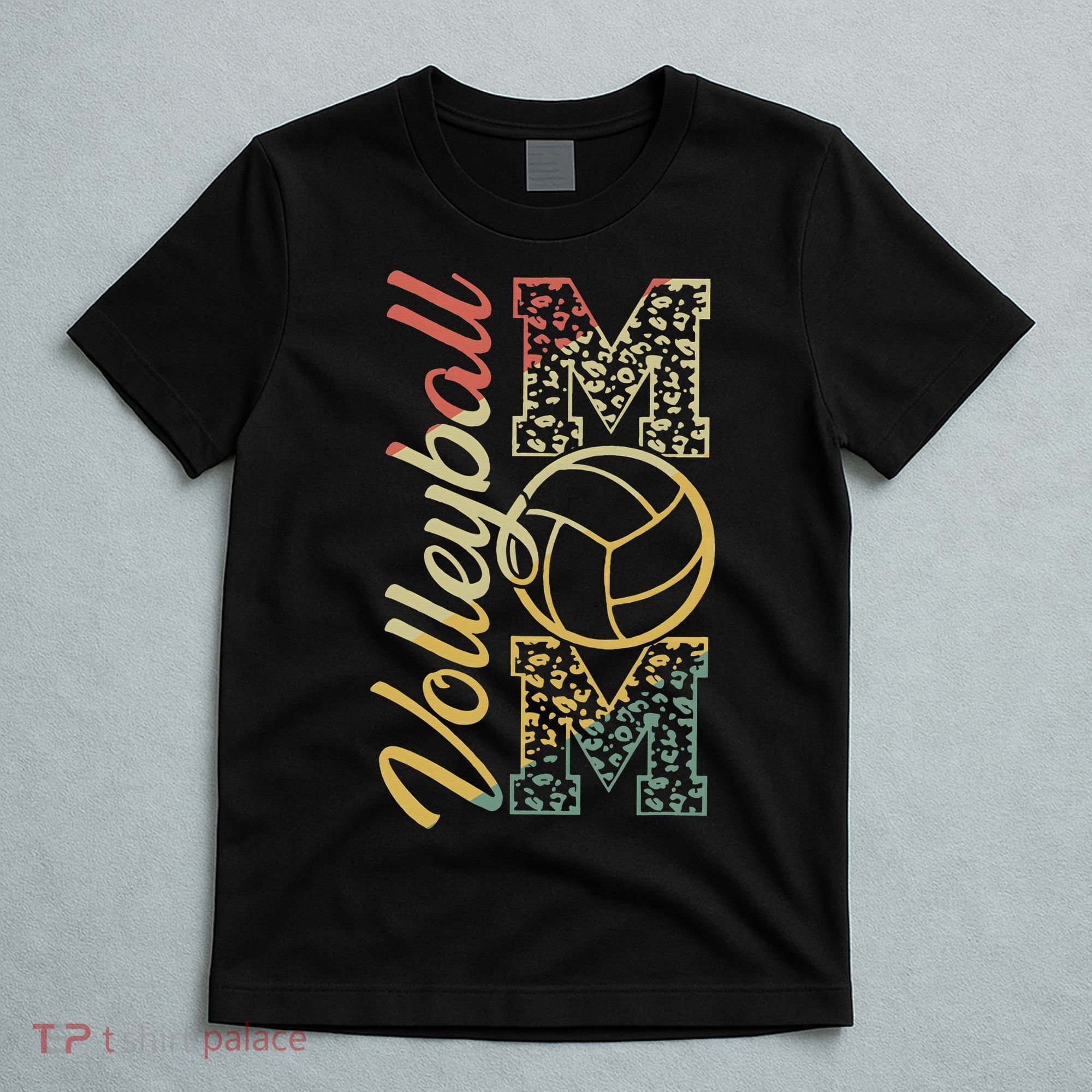 Volleyball Mom Cute Mom Life Volleyball Game Day Cheer Mom T-Shirt