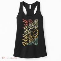 Volleyball Mom Cute Mom Life Volleyball Game Day Cheer Mom Women's Tank Top thumb 0