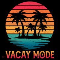 Vacay Mode Coconut Palm Trees Retro Tropical Summer Vibes Cute Gift Coffee Mug thumb 5