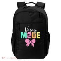 Vacay Mode Coquette Bow Summer Vacation Family Cruise Women Backpack thumb 0