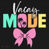 Vacay Mode Coquette Bow Summer Vacation Family Cruise Women Women's Tank Top thumb 5