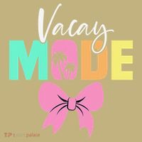 Vacay Mode Coquette Bow Summer Vacation Family Cruise Women Polo thumb 2