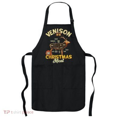 Venison Meat Chart The Christmas Meat Deer Hunter Hunting Apron