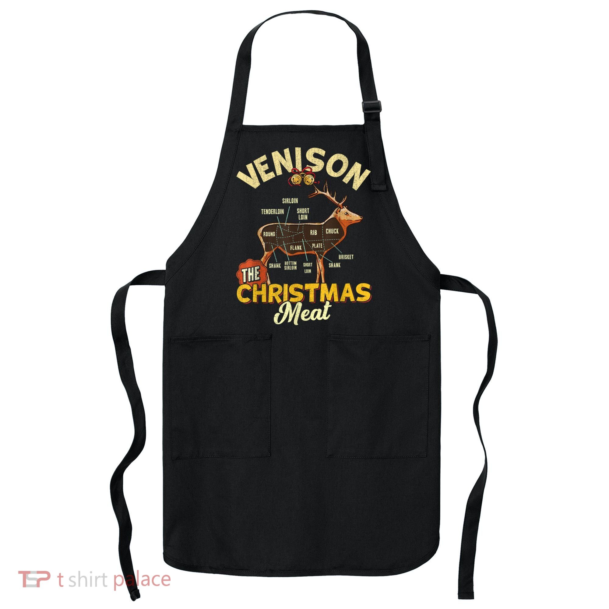 Venison Meat Chart The Christmas Meat Deer Hunter Hunting Apron